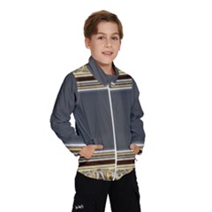 Fractal Classic Baroque Frame Wind Breaker (kids) by Simbadda