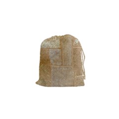 Texture Of Ceramic Tile Drawstring Pouches (xs)  by Simbadda