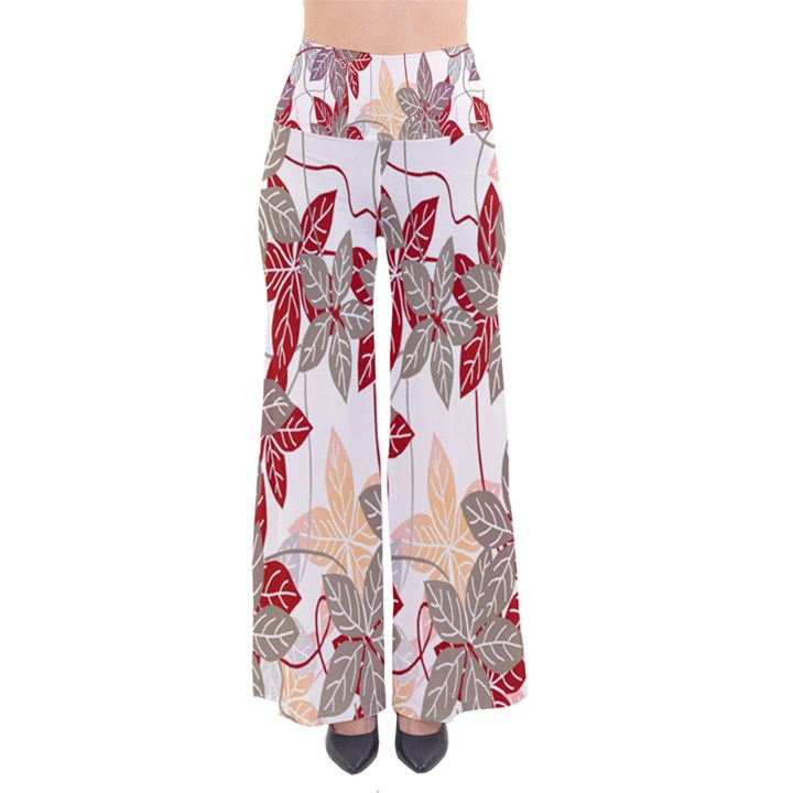 Floral Pattern Background Pants