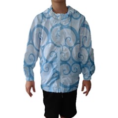 Pattern Hooded Wind Breaker (kids) by Valentinaart