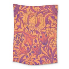 Floral Pattern Medium Tapestry by Valentinaart