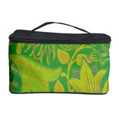 Floral Pattern Cosmetic Storage Case by Valentinaart