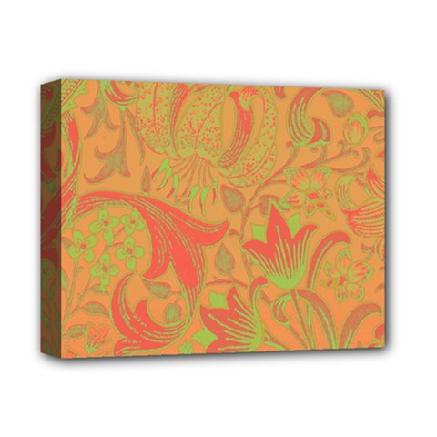 Floral Pattern Deluxe Canvas 14  X 11  by Valentinaart