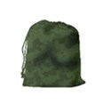 Vintage Camouflage Military Swatch Old Army Background Drawstring Pouches (Large)  View2