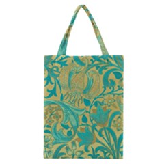 Floral Pattern Classic Tote Bag by Valentinaart