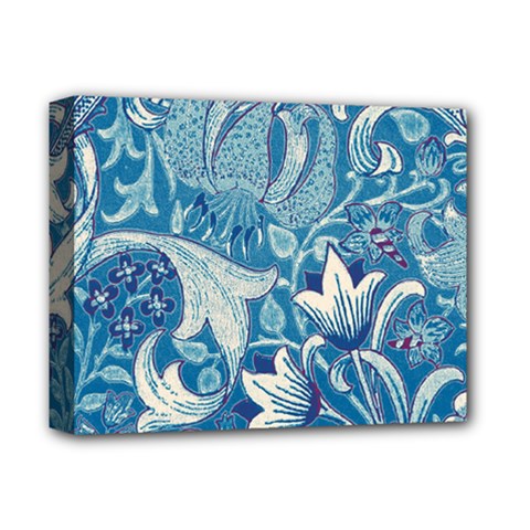 Floral Pattern Deluxe Canvas 14  X 11  by Valentinaart