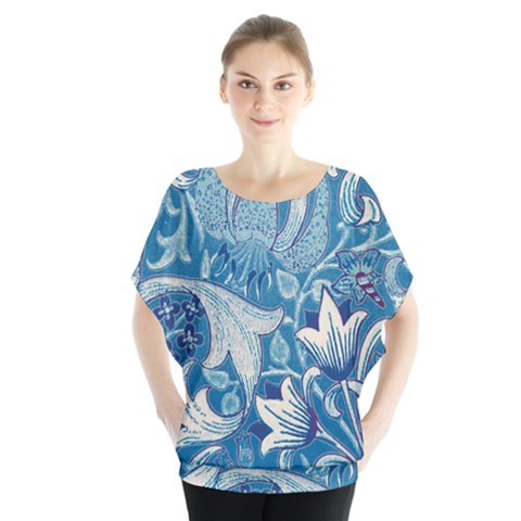 Floral Pattern Blouse by Valentinaart