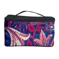 Floral Pattern Cosmetic Storage Case by Valentinaart