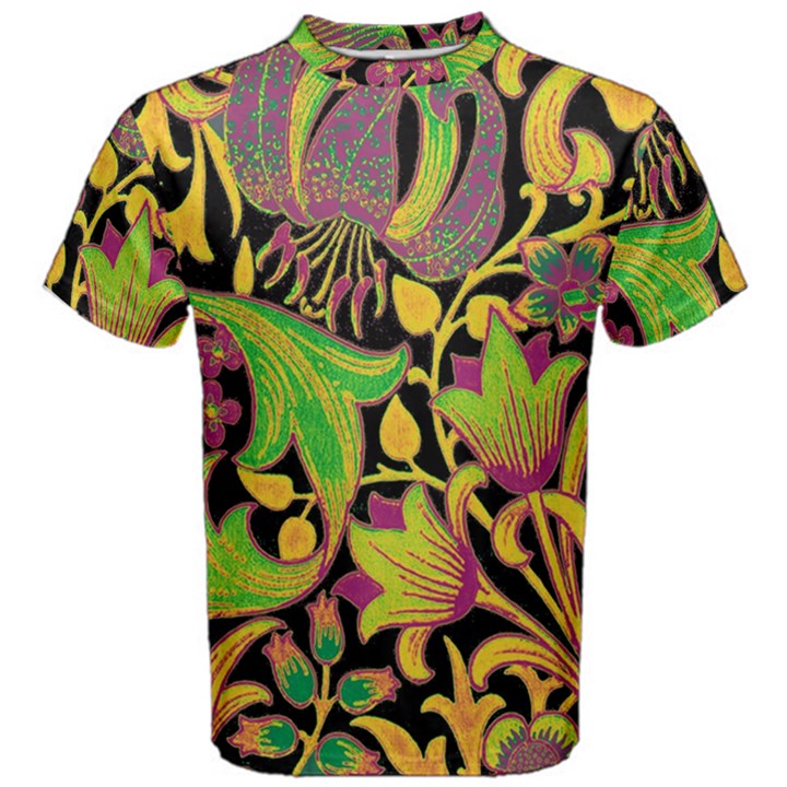 Floral pattern Men s Cotton Tee