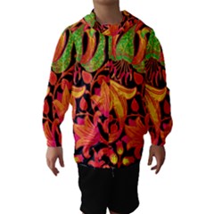 Floral pattern Hooded Wind Breaker (Kids)