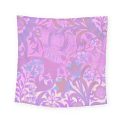 Floral Pattern Square Tapestry (small)