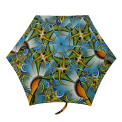 Random Fractal Background Image Mini Folding Umbrellas