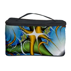 Random Fractal Background Image Cosmetic Storage Case