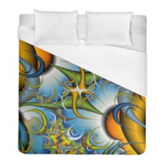 Random Fractal Background Image Duvet Cover (Full/ Double Size)