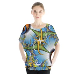 Random Fractal Background Image Blouse