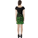 Shamrock Falling Short Sleeve Skater Dress View2