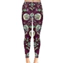 Paeonia2 Floral Leggings View1