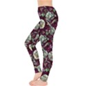 Paeonia2 Floral Leggings View3