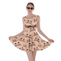 Beige Cat Face Skater Dress View1