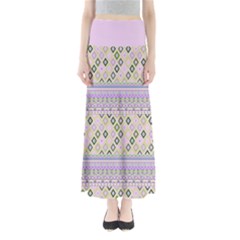 Violet Diamond Maxi Skirt