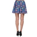 Blue Dinosaur Stylish Pattern Skater Dress View2