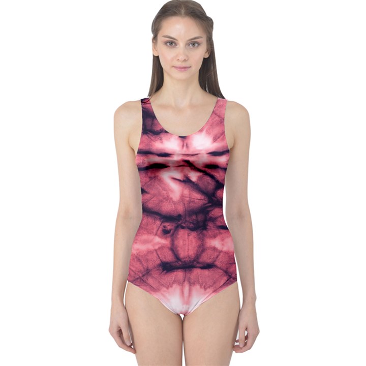 Magenta Tie Dye 2 One Piece Swimsuit