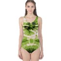 Olive Tie Dye One Piece Swimsuit View1