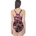 Red Tie Dye 2 One Piece Swimsuit View2