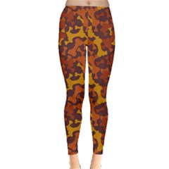 Brown Pattern Bone For A Dog Women s Leggings by CoolDesigns