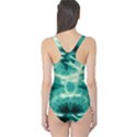 Turquoise Tie Dye 2 One Piece Swimsuit View2