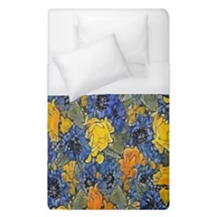 Floral Pattern Background Duvet Cover (single Size) by Simbadda