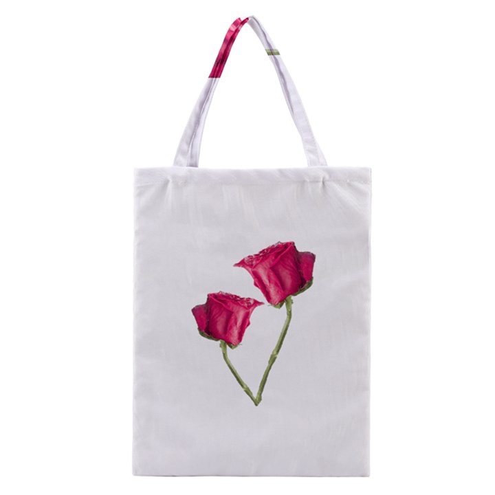 Red Roses Photo Classic Tote Bag