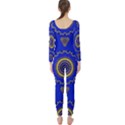 Abstract Mandala Seamless Pattern Long Sleeve Catsuit View2