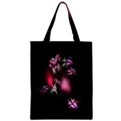 Colour Of Nature Fractal A Nice Fractal Coloured Garden Zipper Classic Tote Bag by Simbadda