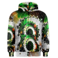 Fractal Universe Computer Graphic Men s Zipper Hoodie by Simbadda