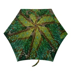 Colorful Chameleon Skin Texture Mini Folding Umbrellas by Simbadda