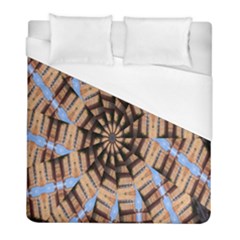 Manipulated Reality Of A Building Picture Duvet Cover (full/ Double Size) by Simbadda