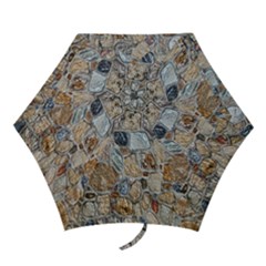 Multi Color Stones Wall Texture Mini Folding Umbrellas by Simbadda