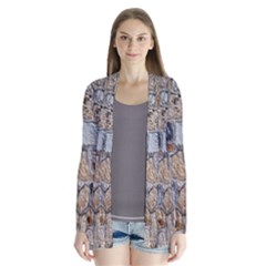 Multi Color Stones Wall Texture Cardigans by Simbadda