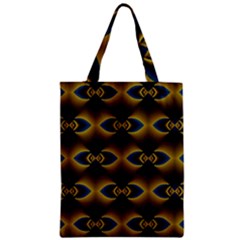 Fractal Multicolored Background Zipper Classic Tote Bag by Simbadda