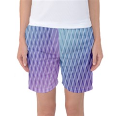 Abstract Lines Background Women s Basketball Shorts by Simbadda