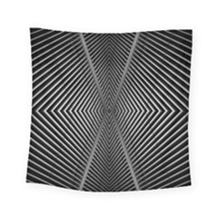 Abstract Of Shutter Lines Square Tapestry (small)