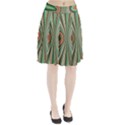 Colorful Spheric Background Pleated Skirt View1