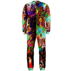 Alien World Digital Computer Graphic Onepiece Jumpsuit (men) 