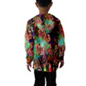 Alien World Digital Computer Graphic Hooded Wind Breaker (Kids) View2