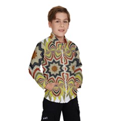 Abstract Geometric Seamless Ol Ckaleidoscope Pattern Wind Breaker (kids) by Simbadda