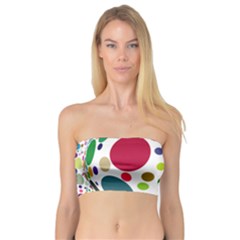 Color Ball Bandeau Top