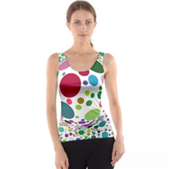 Color Ball Tank Top by Mariart