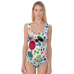 Color Ball Princess Tank Leotard 