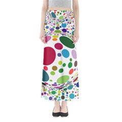 Color Ball Maxi Skirts